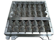 Muffe di carta dell'alluminio della scatola delle uova dei dadi del vassoio dell'uovo delle cavità della plastica 30 con CNC